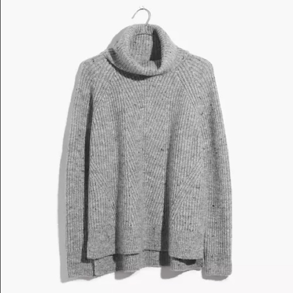 Madewell Mercer turtleneck sweater wool M like new